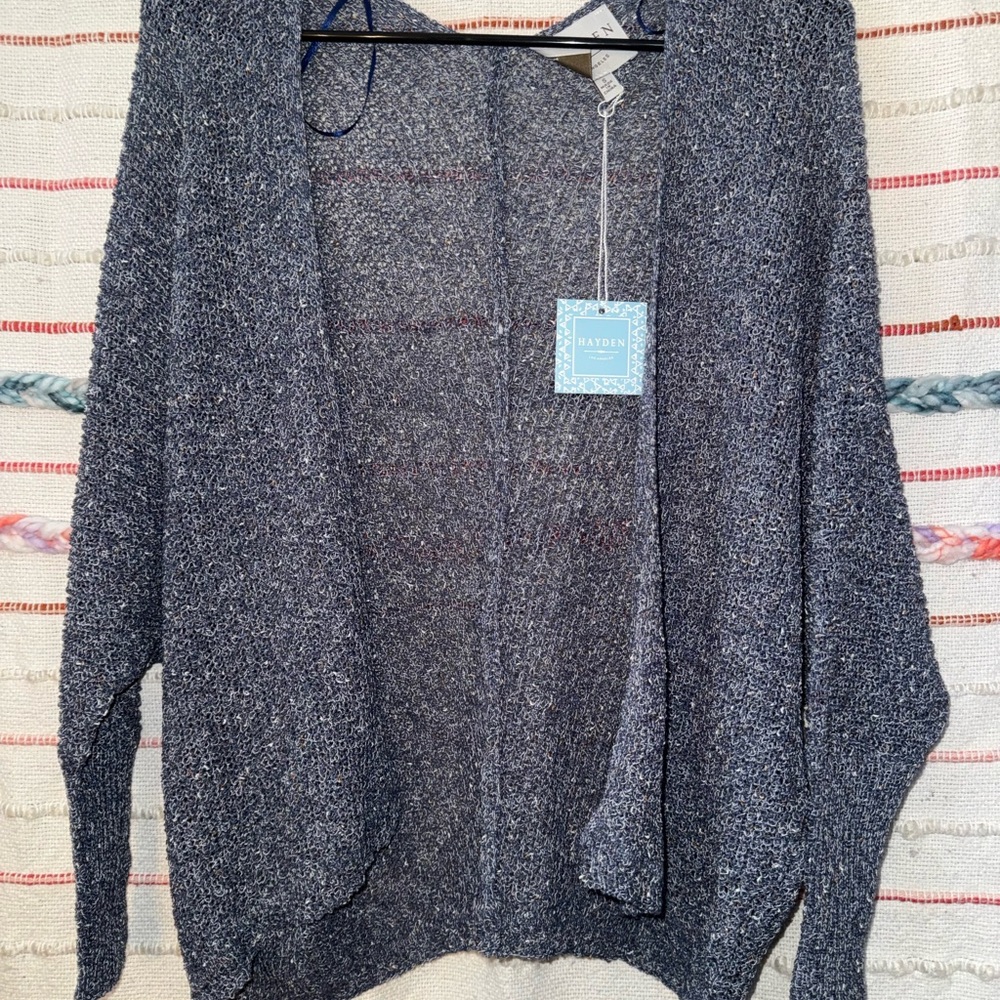 Hayden Women's Gray Cardigan Sweater‎